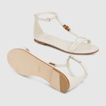 Gucci Women’s sandal with bamboo detail - Image 3